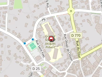 Carte de Auto Ecole Cafop à Lesneven