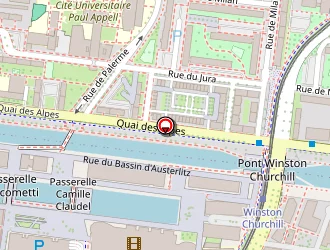 Carte de Chauvin Thierry à Strasbourg