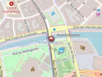 Carte de Diana Iosub à Strasbourg