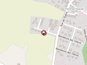 Carte de Cours Sainte Anne à Plouisy