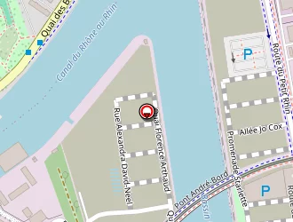 Carte de Batorama à Strasbourg