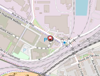 Carte de Hôtel Formule 1 à Strasbourg