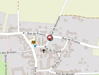 Carte de Le Roy Michel à Bombon