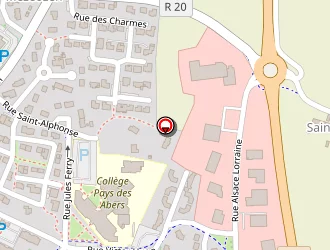 Carte de Collège Pays Des Abers à Lannilis