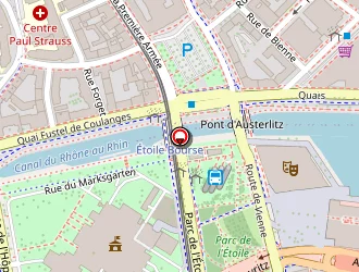 Carte de Centre E.leclerc à Strasbourg