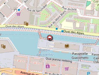 Carte de La Boucherie à Strasbourg