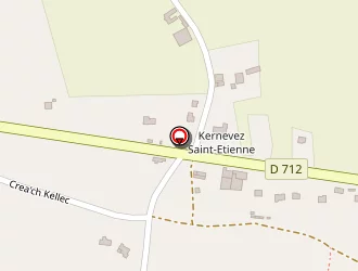 Carte de Rihouay à Plouigneau