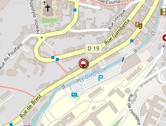 Carte de Dauphin Services à Morlaix