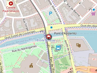 Carte de Camaieu à Strasbourg