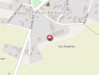 Carte de Pernin Gilbert à Plessis-barbuise