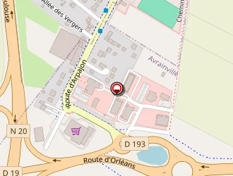 Carte de Crematorium à Avrainville