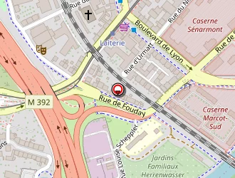 Carte de Court Ludovic à Strasbourg