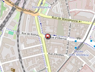 Carte de Doyen Gauthier à Strasbourg