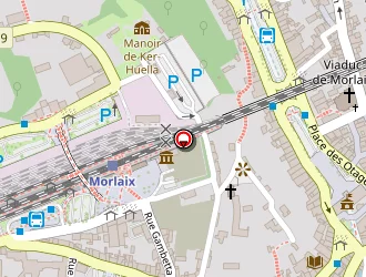 Carte de Audika à Morlaix