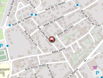 Carte de Corre Philippe à Saint-martin-des-champs