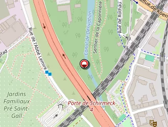 Carte de Home Protestant à Strasbourg