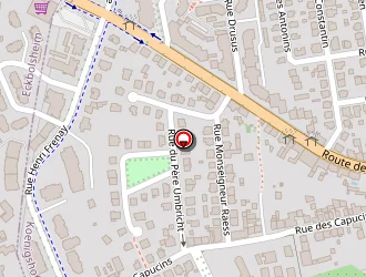 Carte de Lacroux Mathieu à Strasbourg