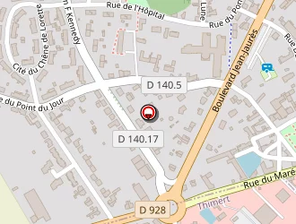 Carte de Carrefour Market à Thimert-gâtelles