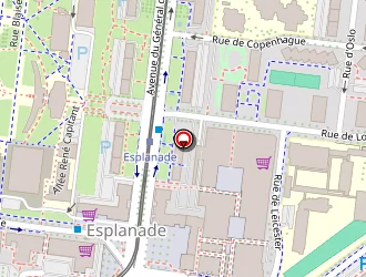 Carte de Institut De L'esplanade à Strasbourg