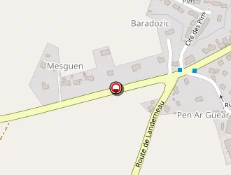 Carte de Coquard Gilbert à Lanhouarneau