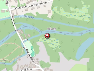 Carte de Essonne Seine Paysage à Ormoy