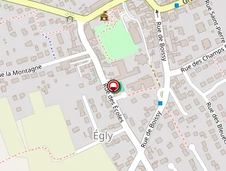 Carte de De Smet Vincent à Égly