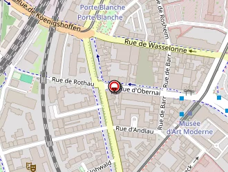 Carte de Schneider Alain à Strasbourg