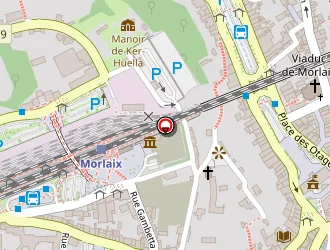 Carte de Gare De Morlaix à Morlaix