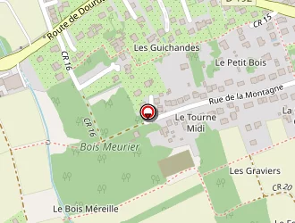 Carte de Boudry Jean-françois à Égly