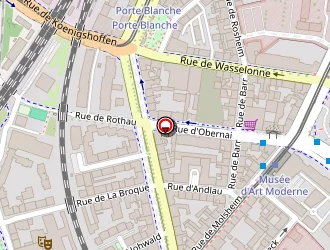 Carte de Schweitzer Gérard à Strasbourg