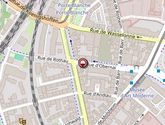 Carte de Collot Denis à Strasbourg