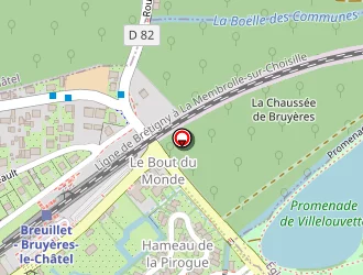 Carte de Vb Info Services à Breuillet