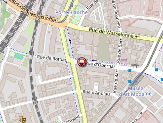 Carte de Art Coiffure à Strasbourg