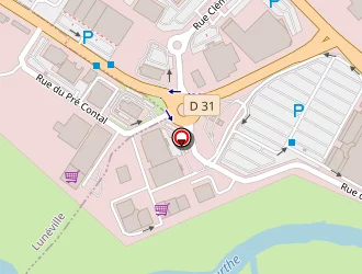 Carte de Armurerie Roussel à Lunéville