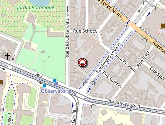 Carte de Fuchs Nicolas à Strasbourg