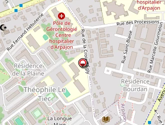 Carte de Cloud Corporation à Égly