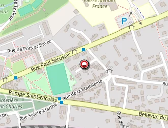 Carte de Top Fret à Morlaix