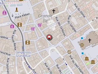 Carte de Librairie Oberlin à Strasbourg