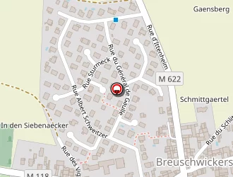 Carte de Restaurant La Charrue à Breuschwickersheim