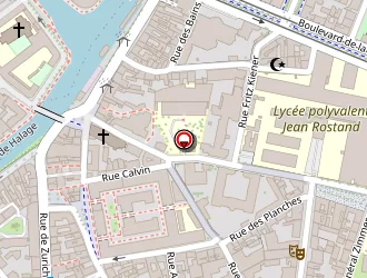 Carte de May Julien à Strasbourg