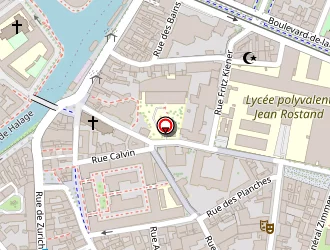 Carte de Mjc à Strasbourg