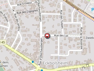 Carte de Vincent's Coiffure à Eckbolsheim