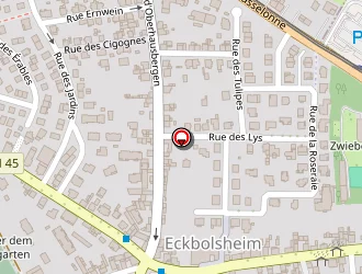 Carte de Presbytère Catholique à Eckbolsheim