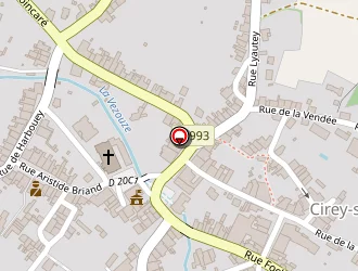 Carte de Atbmi à Cirey-sur-vezouze