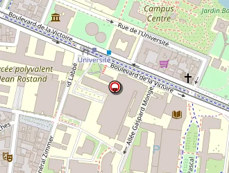 Carte de Hot Dog Fast à Strasbourg