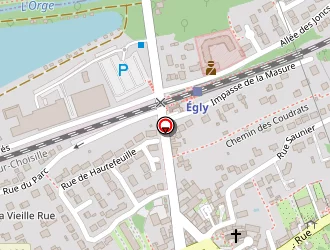 Carte de Secours Catholique à Égly