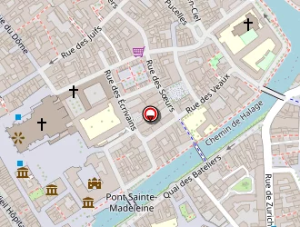 Carte de A2 Coiffure à Strasbourg