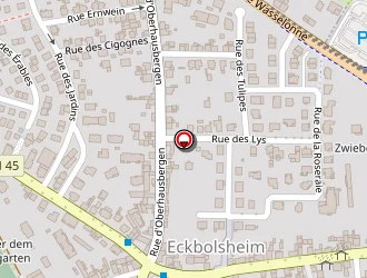 Carte de Institut De Beauté L'crea L'ongle à Eckbolsheim