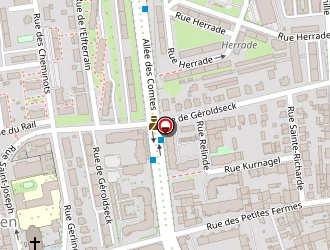 Carte de Fontaine Danielle à Strasbourg