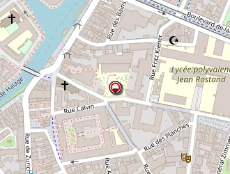 Carte de La Célestine à Strasbourg